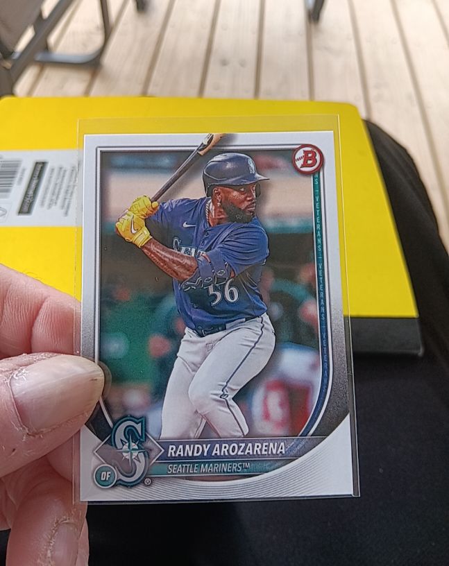 2025 Bowman #19 Randy Arozarena — front