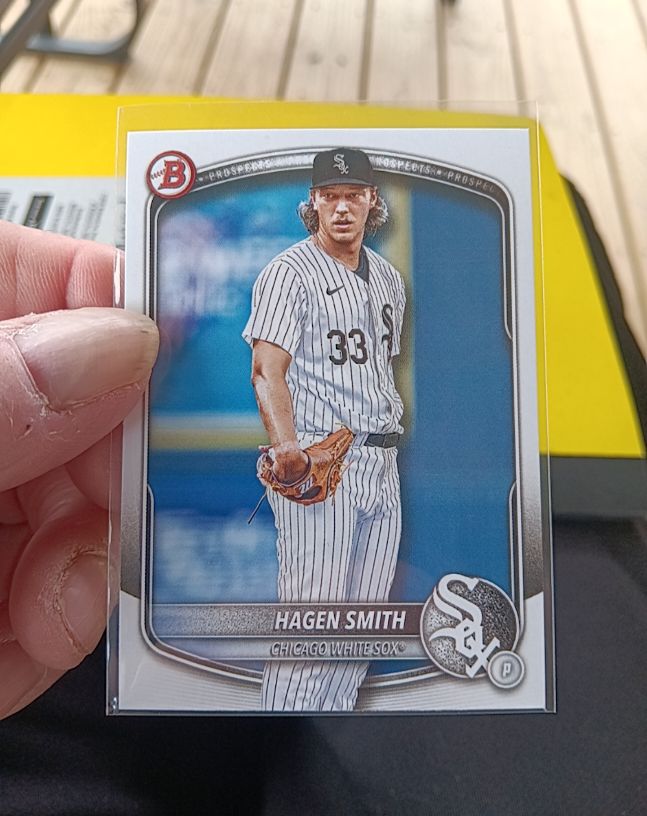 2025 Bowman Prospects #BP-44 Hagen Smith — front