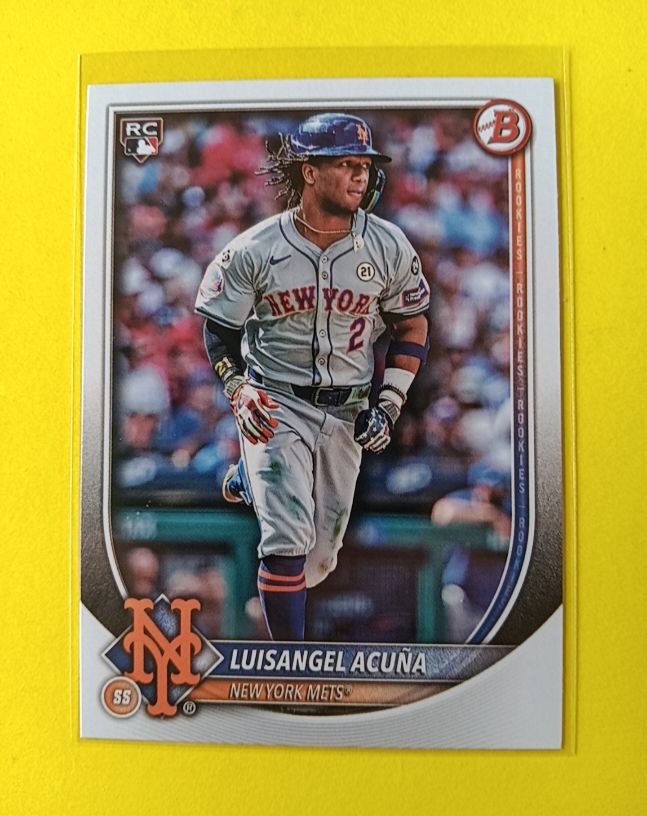 2025 Bowman #83 Luisangel Acuña — front