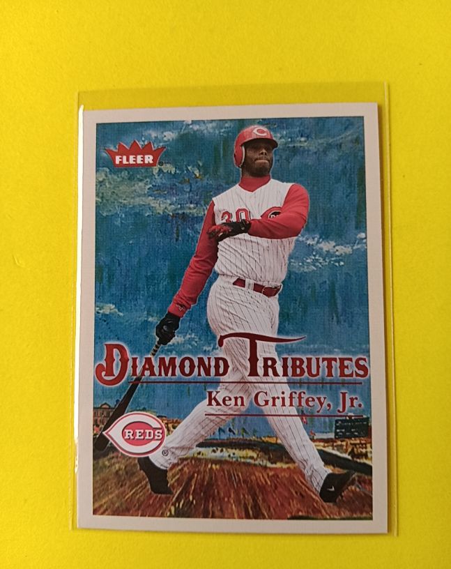2005 Fleer Tradition #3 Ken Griffey Jr. Diamond Tributes — front