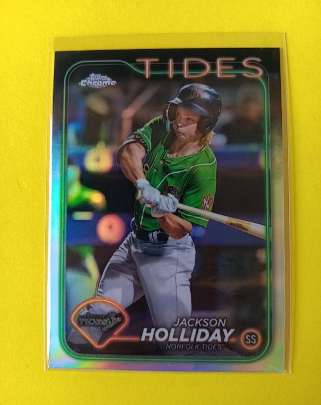 2024 Topps Pro Debut Chrome #PDC-27 Jackson Holliday — front