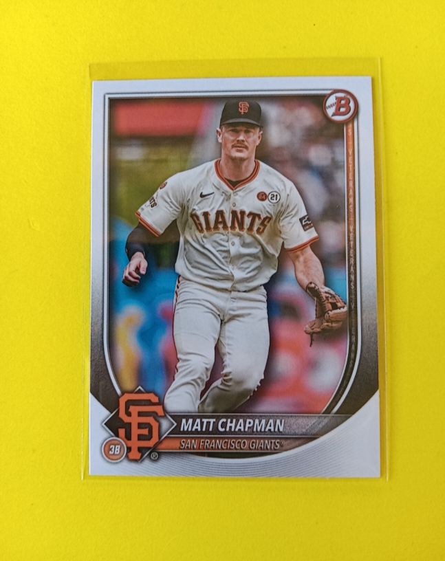 2025 Bowman #74 Matt Chapman — front