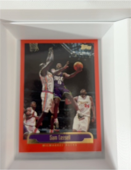 1999-00 Topps #202 Sam Cassell — front