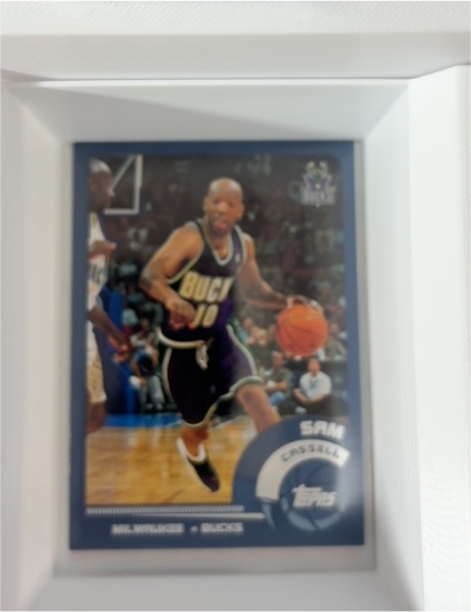 2002-03 Topps Black #130 Sam Cassell — front