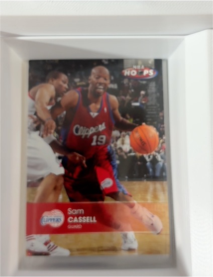 1993-94 NBA Hoops #342 Sam Cassell — front