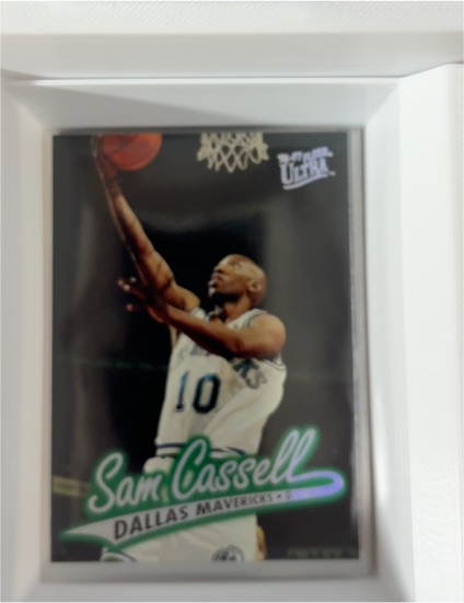 1996-97 Fleer Ultra #167 Sam Cassell — front