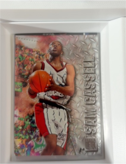 1996 Fleer Metal #35 Sam Cassell — front