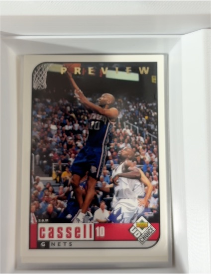 1998-99 Upper Deck UD Choice Preview #90 Sam Cassell — front