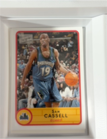 2003-04 Topps Bazooka #155 Sam Cassell — front