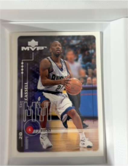 1999-00 Upper Deck MVP #91 Sam Cassell — front