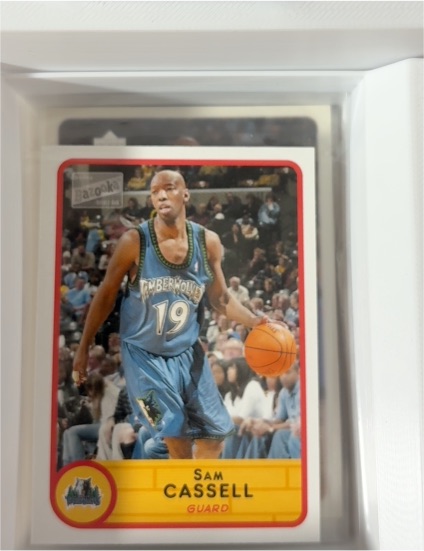 2003-04 Topps Bazooka #155 Sam Cassell — front