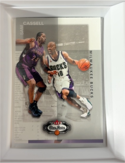 2002-03 Fleer Box Score #63 Sam Cassell — front