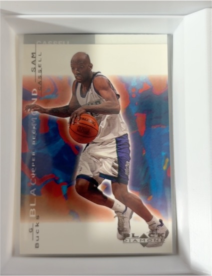 2000-01 Upper Deck Black Diamond #46 Sam Cassell — front