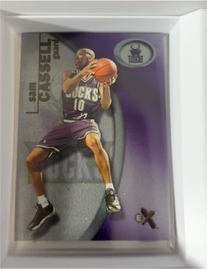 2000-01 Fleer EX #48 Sam Cassell — front