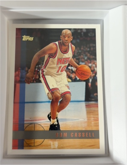 1997-98 Topps #102 Sam Cassell — front