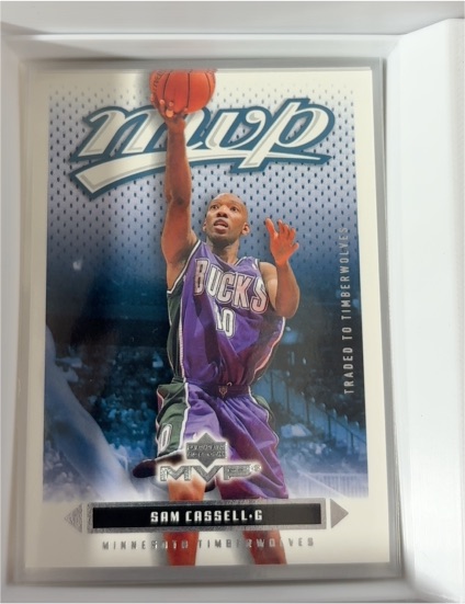 2003-04 Upper Deck MVP #103 Sam Cassell — front
