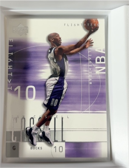2001-02 Upper Deck Flight Team #50 Sam Cassell — front