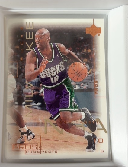 2000-01 Upper Deck Pros & Prospects #46 Sam Cassell — front