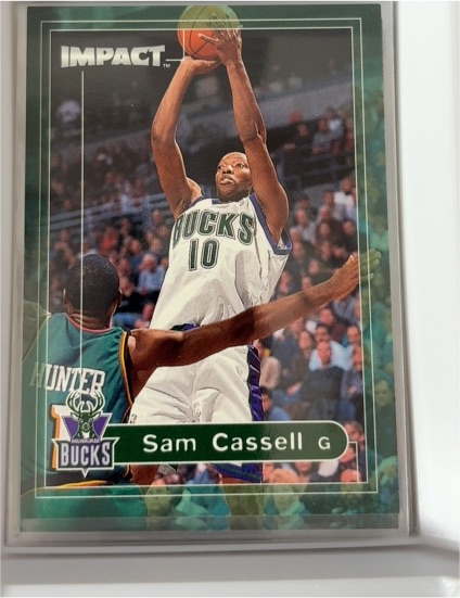 1999-00 Skybox Impact #31 Sam Cassell — front