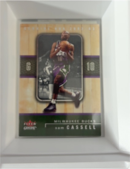 2002-03 Fleer Genuine #13 Sam Cassell — front
