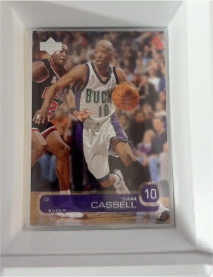 2001 Upper Deck #10 Sam Cassell — front