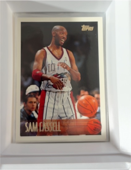 1996-97 Topps #82 Sam Cassell — front
