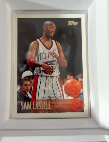 1996-97 Topps #82 Sam Cassell — front