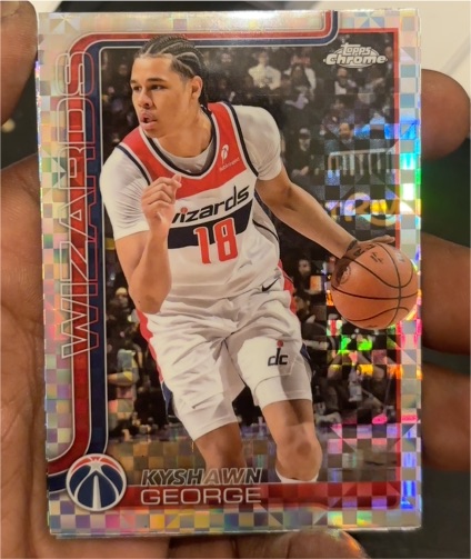 2025-26 Topps Chrome #237 Kyshawn George — front