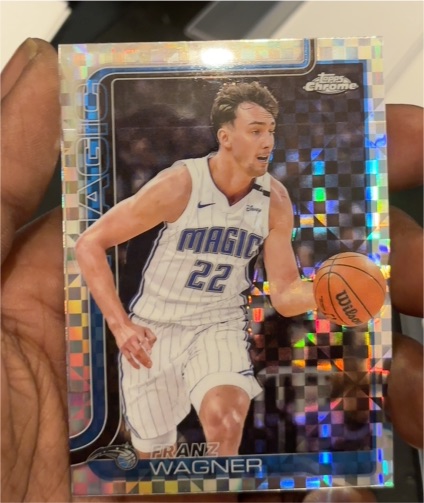 2025-26 Topps Chrome #116 Franz Wagner — front