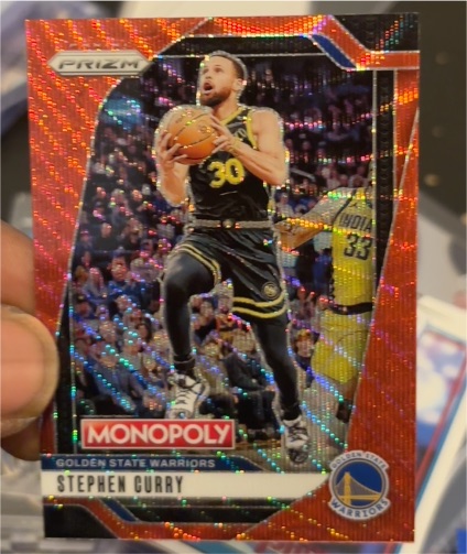 2024-25 Panini Prizm Monopoly #83 Stephen Curry — front