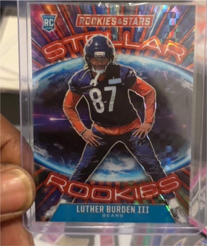 2025 Panini Rookies & Stars Stellar Rookies #7 Luther Burden III — front