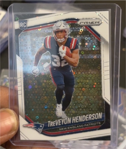 2025 Panini Prizm #343 TreVeyon Henderson — front