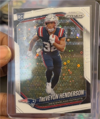 2025 Panini Prizm #343 Treveyon Henderson — front