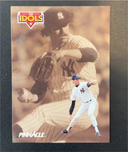1992 Pinnacle The Idols #587 Catfish Hunter — front