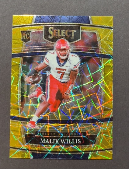 2022 Panini Select Draft Picks #2 Malik Willis — front