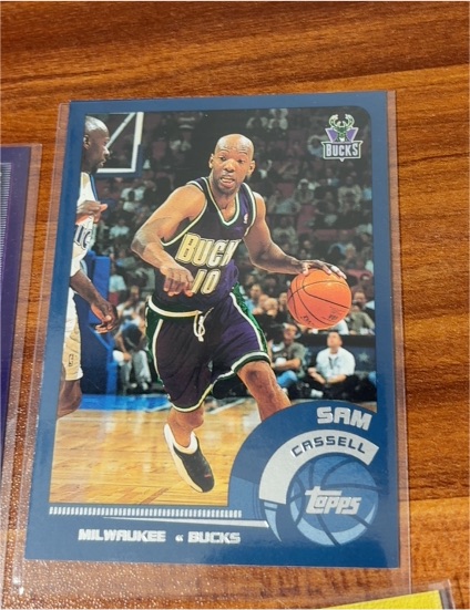 2002-03 Topps #97 Sam Cassell — front