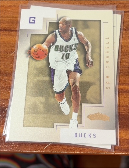 2001-02 Fleer Showcase #3 Sam Cassell — front