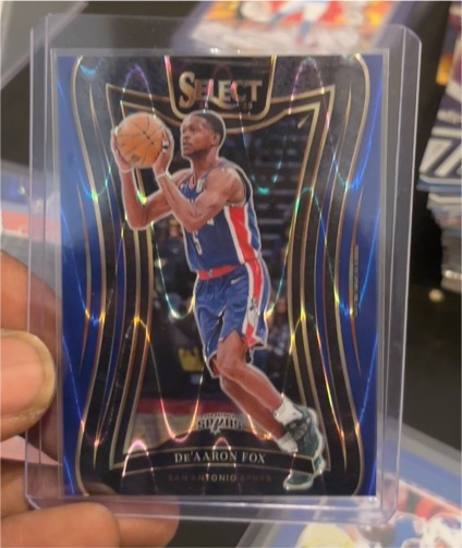 2024-25 Panini Select #336 De'Aaron Fox — front