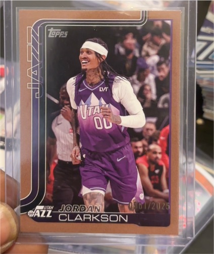 2025-26 Topps #132 Jordan Clarkson — front
