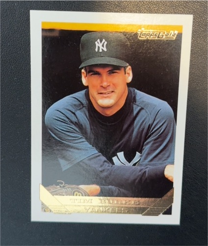 1993 Topps Gold #249 Tim Burke — front