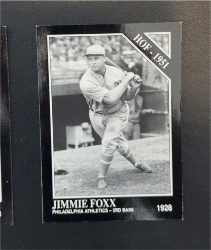 1991 Conlon Collection #2 Jimmie Foxx — front