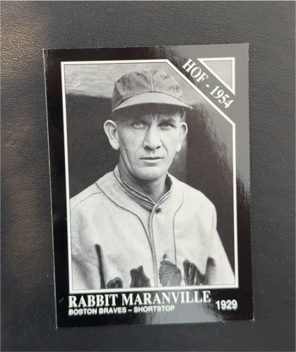 1991 Conlon Collection #4 Rabbit Maranville — front