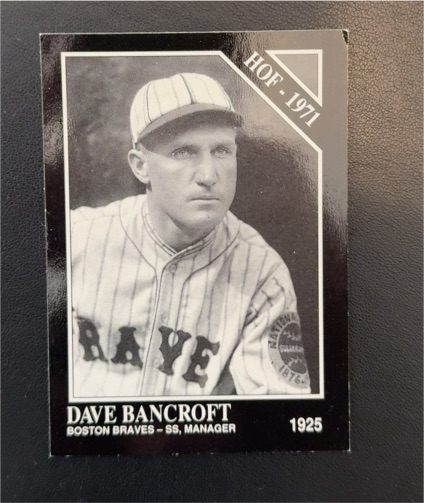 1991 The Sporting News Conlon Collection #17 Dave Bancroft — front