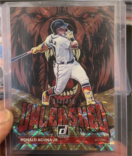 2022 Panini Donruss Unleashed #UL-5 Ronald Acuna Jr. — front