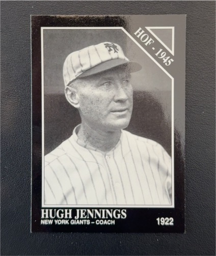 1991 Conlon Collection #16 Hugh Jennings — front