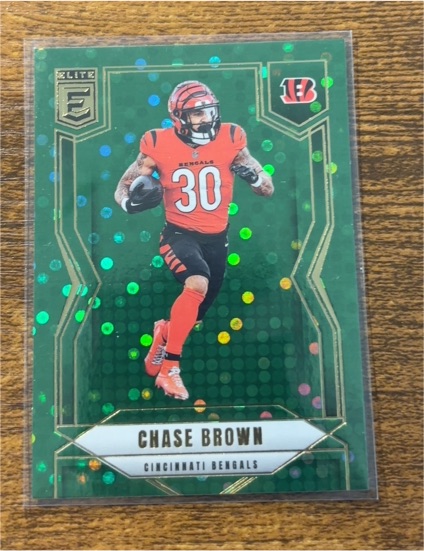 2025 Panini Donruss Elite #14 Chase Brown — front