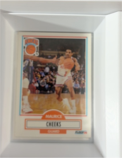 1990-91 Fleer #124 Maurice Cheeks — front