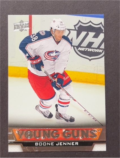 2013-14 Upper Deck Young Guns #225 Boone Jenner — front