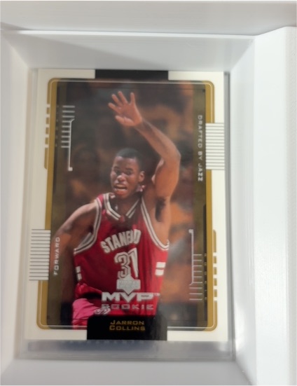 2001-02 Upper Deck MVP #205 Jarron Collins — front