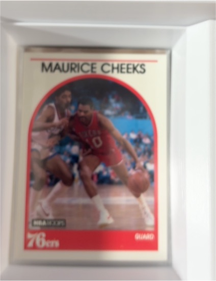 1989-90 Hoops #65 Maurice Cheeks — front